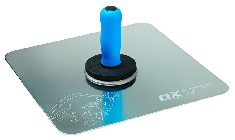OX Pro Aluminium Plasterers Hawk 13 x 13 in (300mm x 300mm)